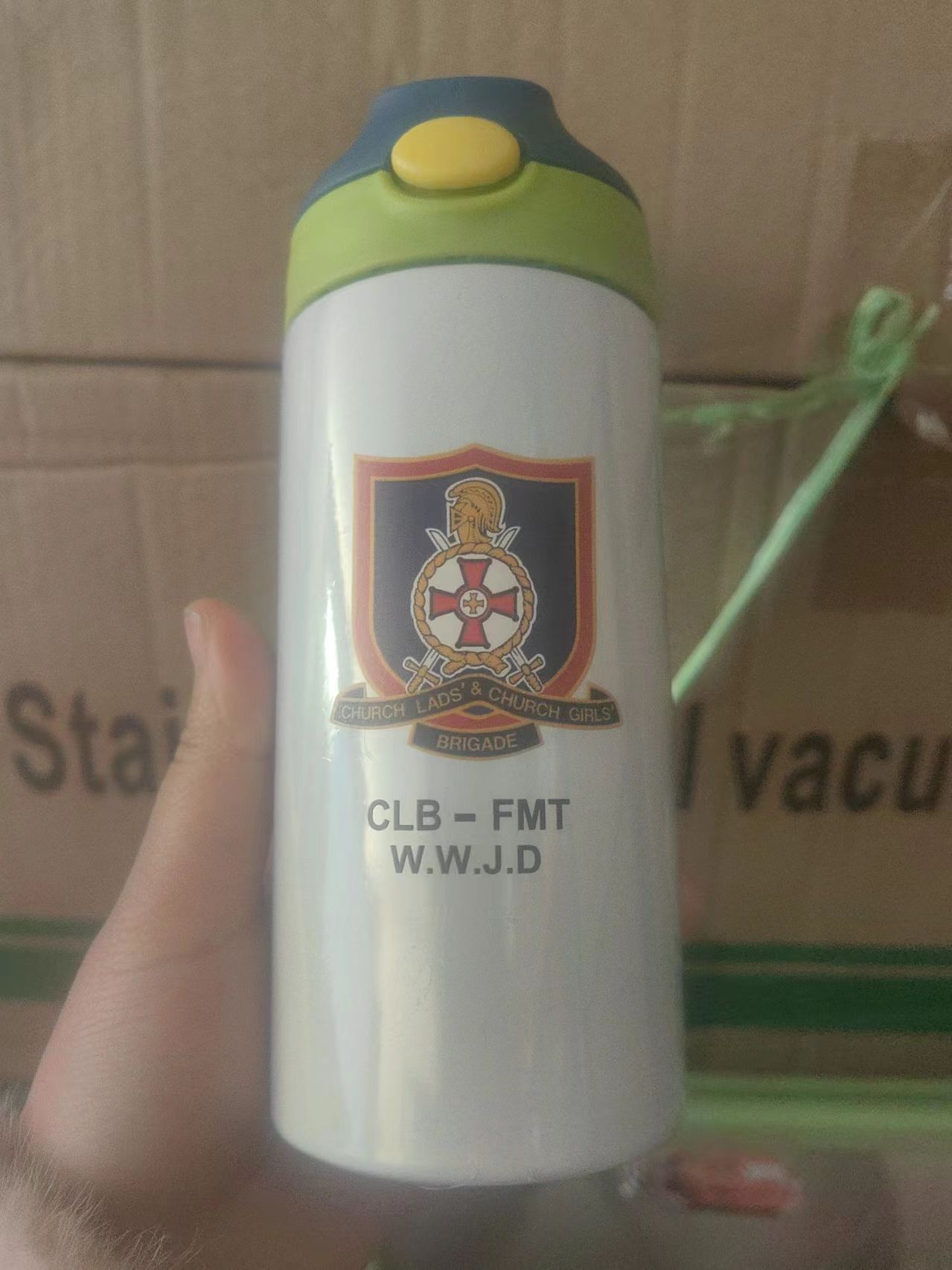 Double Wall Mug - 맞춤형 로고 그림이 있는 12온스 스트레이트