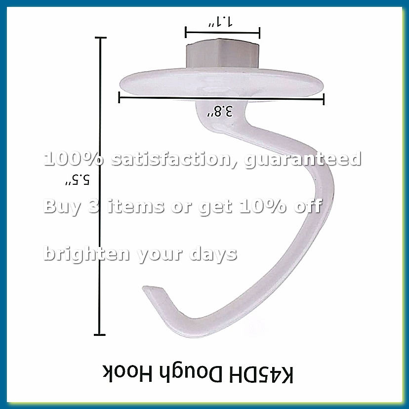K45DH 반죽 훅, K45B 코팅 플랫 비터, K45 - Kitchenaid Mixer Hand Mixer 리뷰 및 가격