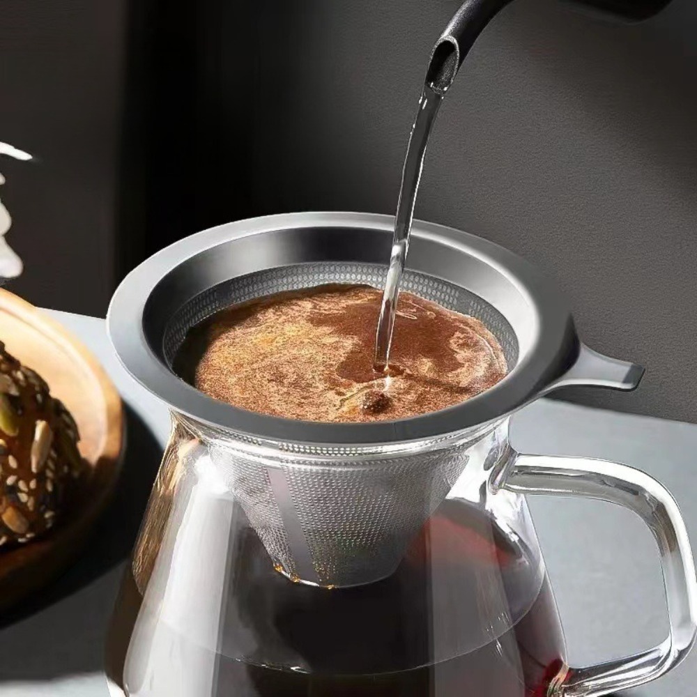 종이를 사용하지 않는 대형 재사용 가능 커피 필터 스트 - Coffee & Tea Difabis 리뷰 및 가격