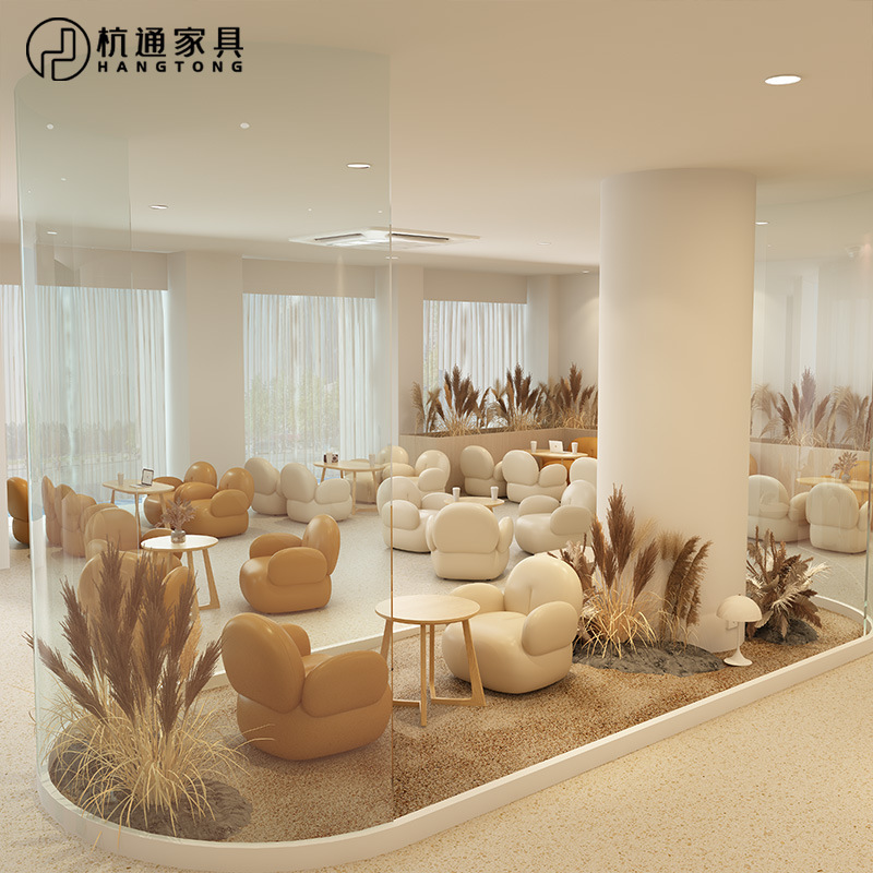 레저 소파, 도서관, 판매 사무실, 접수대 테이블 및  - Coffee Tea Library 리뷰 및 가격