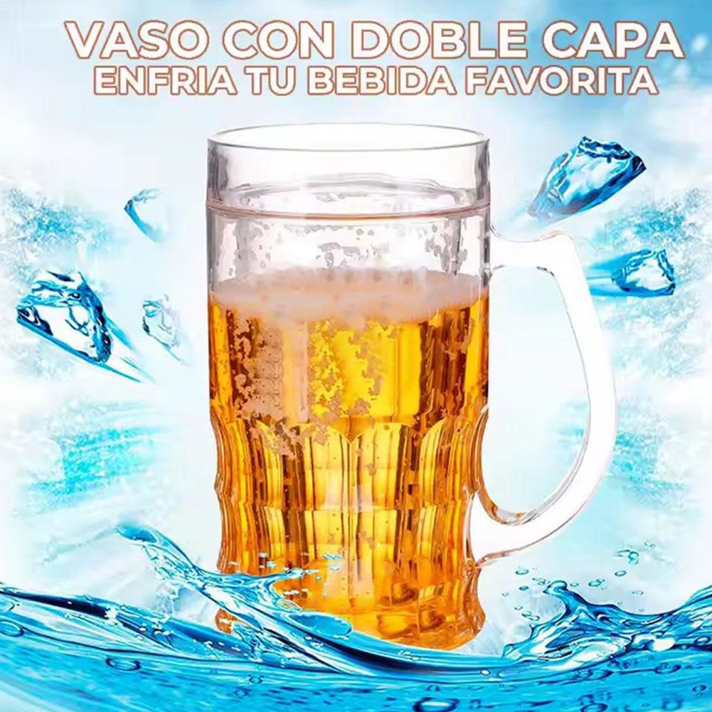 이중벽 디자인의 가짜 얼음 맥주잔, 재미있는 장난 꾸러 - Double Wall Mug 리뷰 및 가격