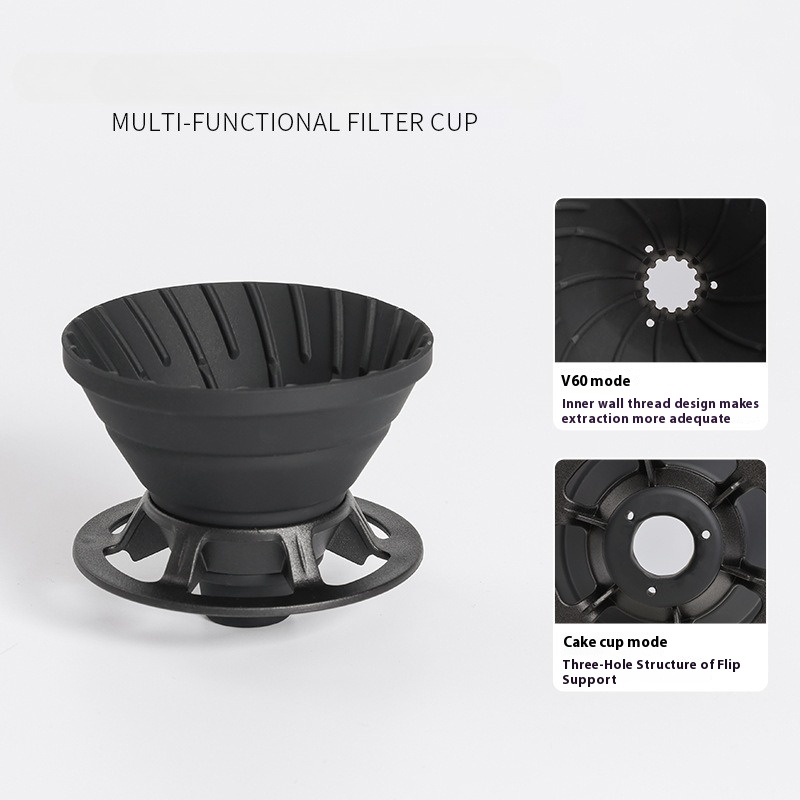 휴대용 접이식 실리콘 커피 필터 머그 재사용 가능 커피 - Coffee Dripper V60 리뷰 및 가격