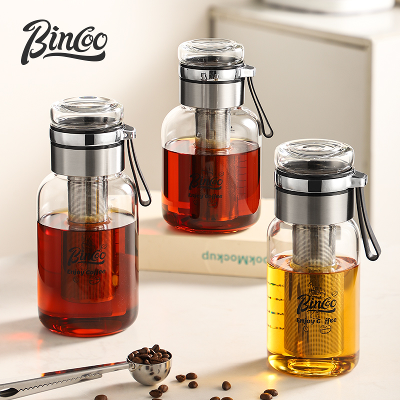 Bincoo 투명 커피 컵, 긴 필터, 차가운 추출 컵 - Coffee And Tea Glass 리뷰 및 가격