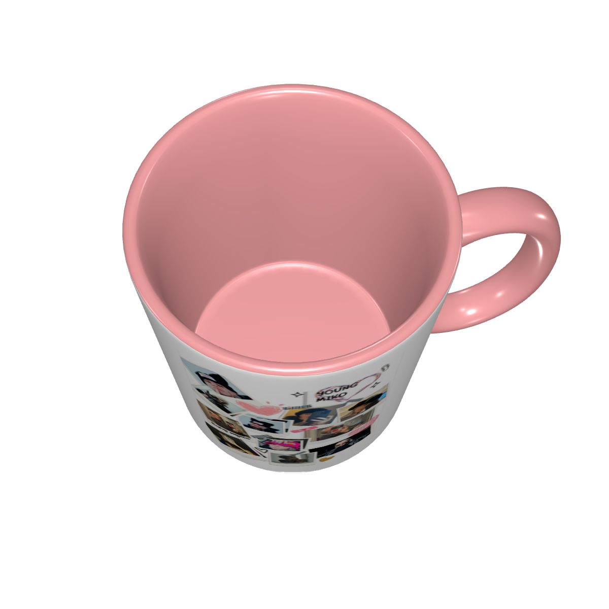 젊은 미코의 콜라주 재미있는 세라믹 커피컵 차컵 우유컵 - Young Tea Coffee 리뷰 및 가격