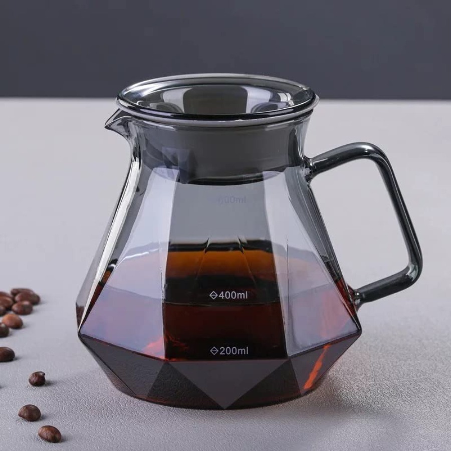 카페시토 푸어 오버 커피 메이커 세트 20온스 유리 카 - Coffee Dripper V60 리뷰 및 가격