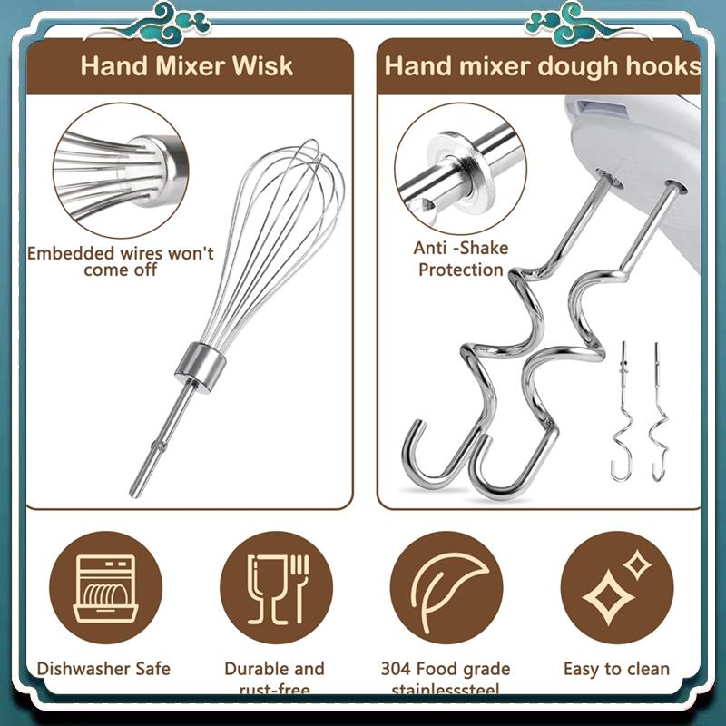 키친에이드 휘스크 부착물용 3개 세트, 키친에이드 및  - Kitchenaid Mixer Hand Mixer 리뷰 및 가격