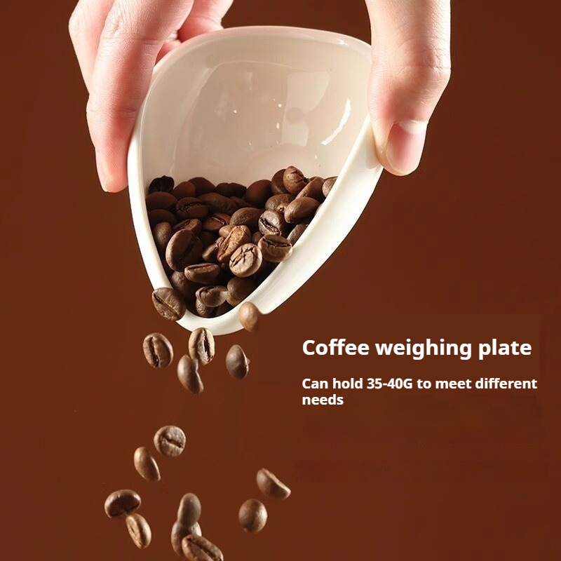 세라믹 커피 원두 계량 트레이, 차 서빙 접시, 푸어오 - Coffee Tea Beans 리뷰 및 가격