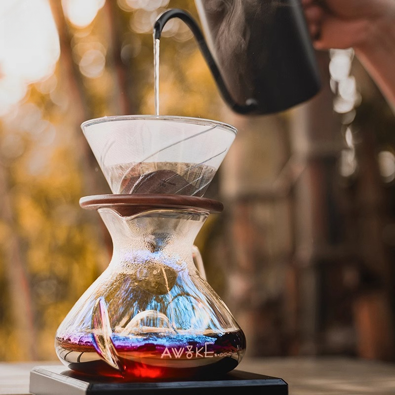 푸어오버 커피 메이커 유리 커피 서버 V60 드리퍼 필 - Coffee Dripper V60 리뷰 및 가격