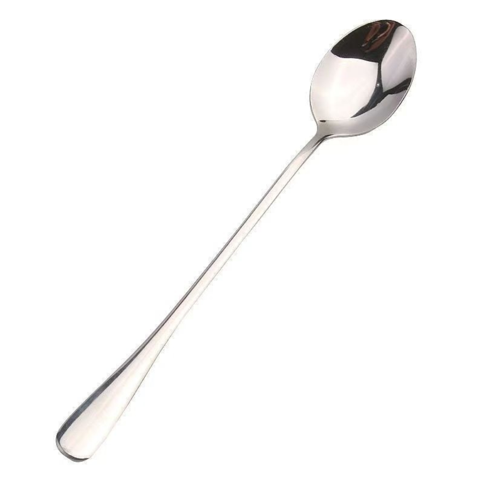 6PCS 20cm 긴 손잡이 숟가락, 스테인레스 스틸  - Coffee & Tea Difabis 리뷰 및 가격
