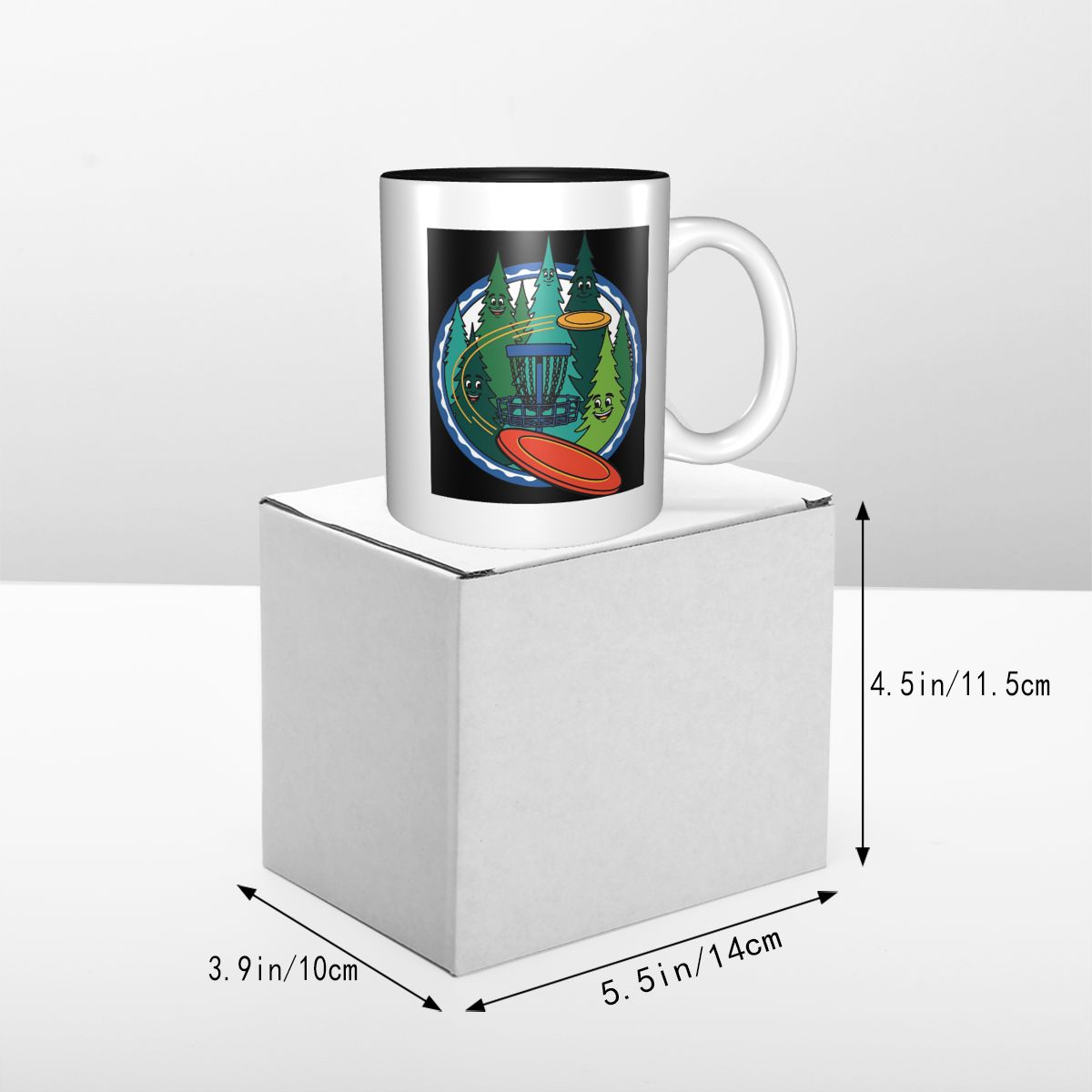 재미있는 디스크 골프 플라잉 디스크 바구니 숲 풍경 머 - Coffee Tea Gift Basket 리뷰 및 가격