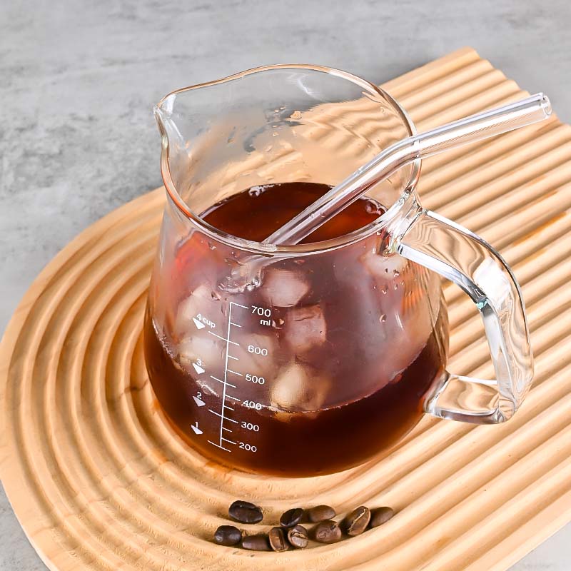 신제품 고보로실리케이트 700ml 유리 푸어 오버 커피 - Coffee And Tea Glass 리뷰 및 가격