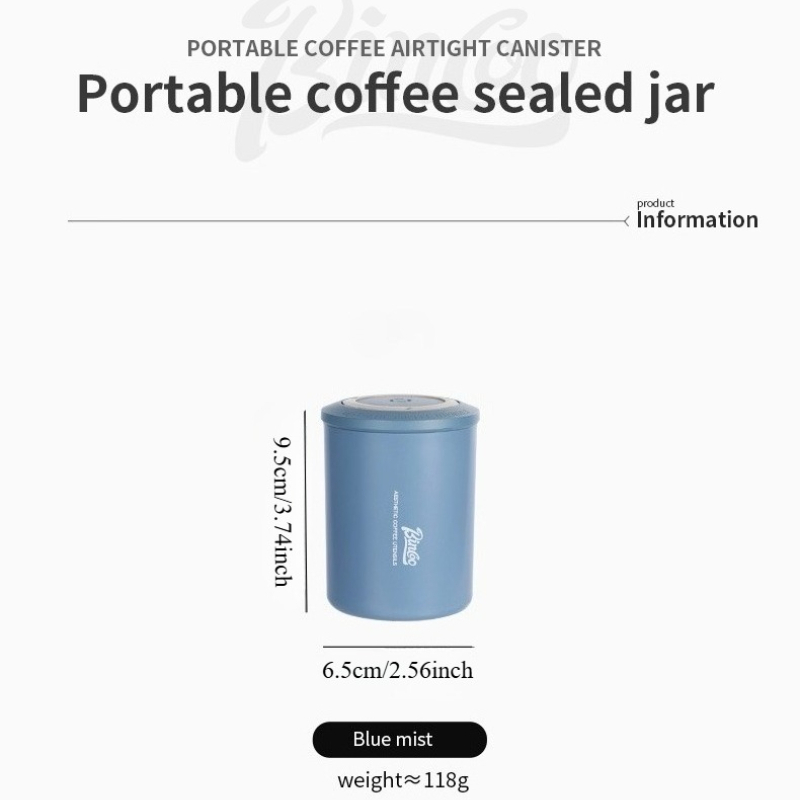 빈쿠 커피 파우더 밀폐 용기 미니 휴대용 야외 원두 보 - Coffee Tea Beans 리뷰 및 가격