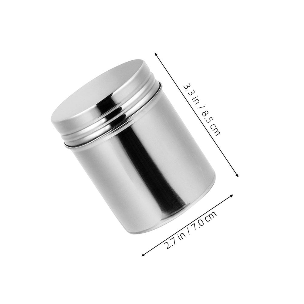 2Pcs 스테인레스 스틸 용기 304 식품 저장 용기  - Coffee Tea Containers 리뷰 및 가격