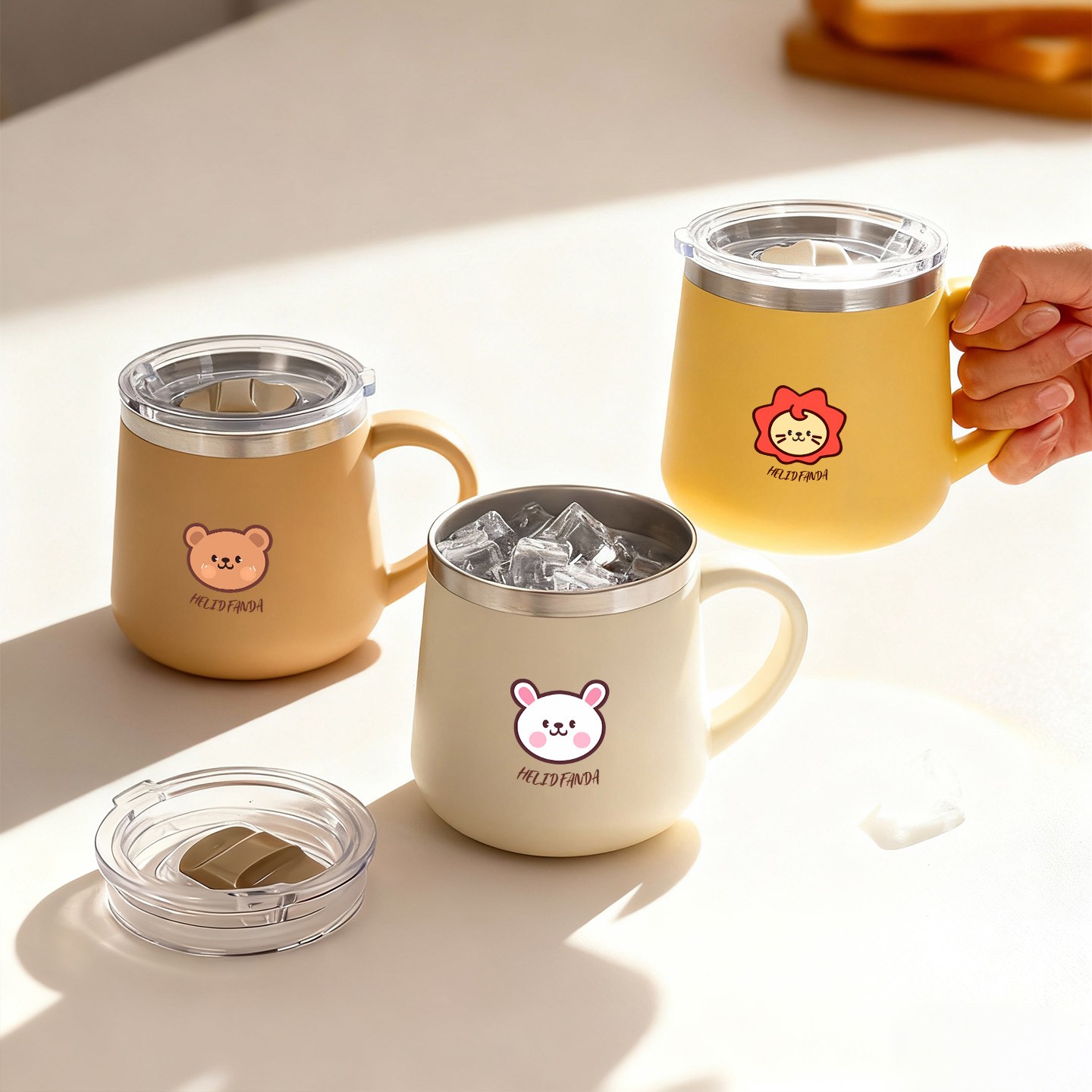 430ML 만화 캐릭터 316 스테인리스 스틸 커피컵  - Double Wall Mug 리뷰 및 가격