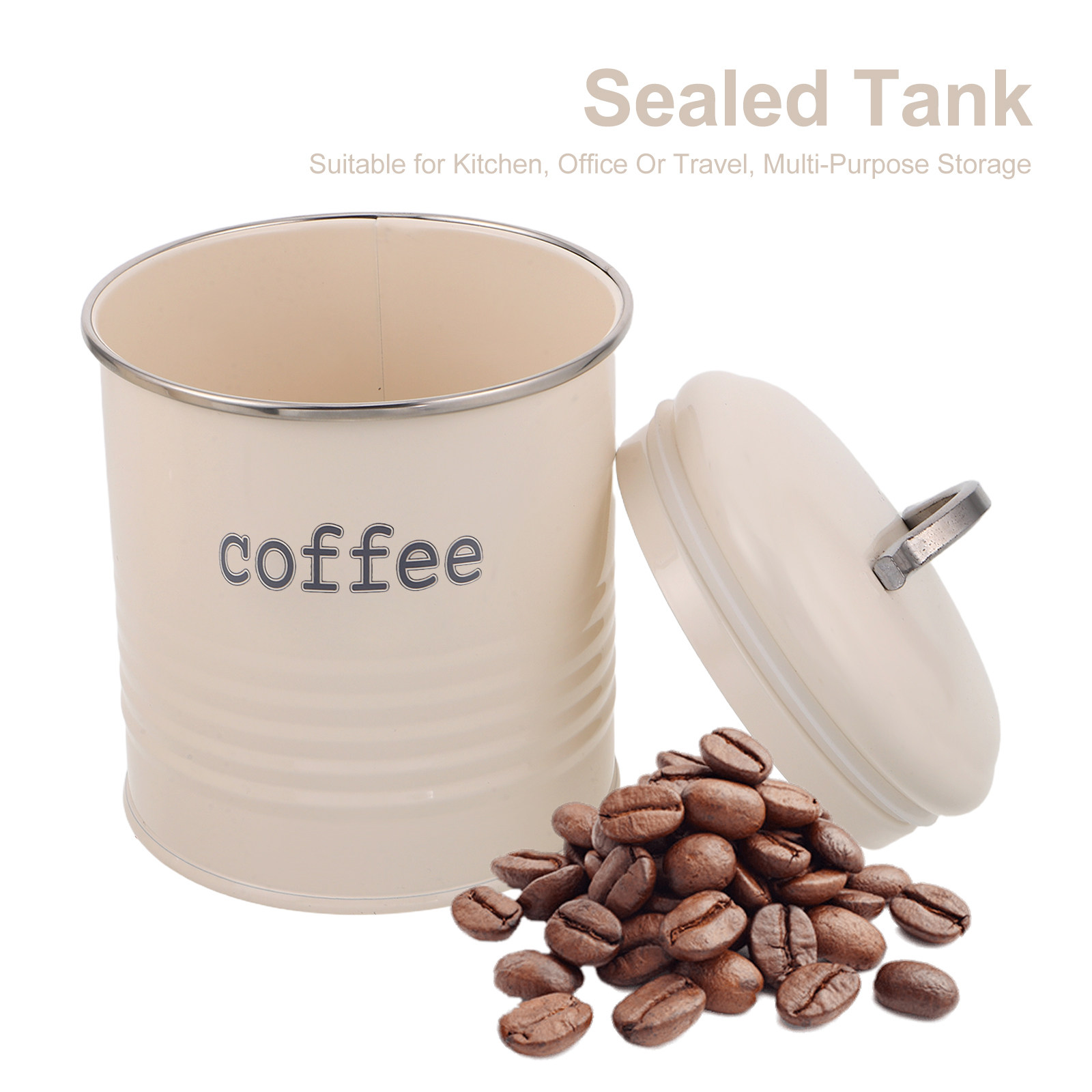 3개 세트 밀폐형 커피 원두 보관 용기, 밀폐형 차/설 - Coffee Tea Beans 리뷰 및 가격
